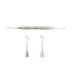 #21 Acorn Style Double End Burnisher 1/Pk. Stainless Steel - Hexa Series