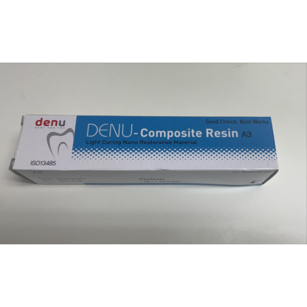Denu Composite Resin - A2-A3 4g Light cured flowable composite resin 1 x Syringe-A2