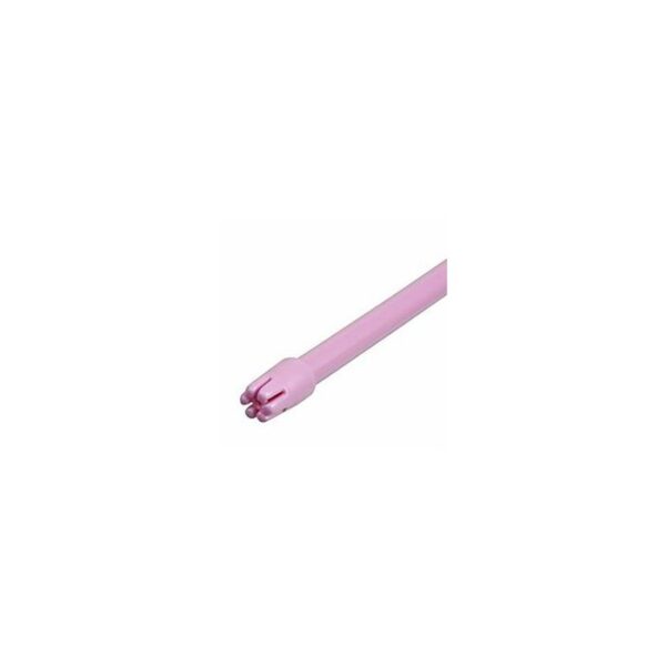 Saliva Ejectors, Pink Body with Pink Tip, 100/bg