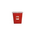 SharpStar 8 gallons Sharps Container, Multi-Purpose with Rotor and Hinged Lid