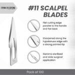 #11 Stainless Steel Blade - MaxCut by SurgiMac - 100/Box