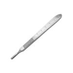 Stainless Steel Scalpel Handle with Ruler