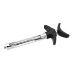Self-Aspirating Syringe 1.8ml - Black Saddle-Grip Silicone Handle - SurgiMac