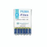 PIUMA K-File Stainless steel, Flex,?color coded. Multiple sizes-#30/Size 25mm