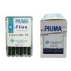 PIUMA K-File Stainless steel, Flex, A color coded. Multiple sizes-#40/Size 21mm
