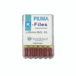 PIUMA K-File Stainless steel, Flex,?color coded. Multiple sizes-#55Size 25mm