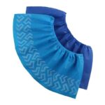 Disposable Premium Boot & Shoe Non-Skid Covers Blue 100/pcs