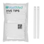 VASTMED 2.5" x 10" Clear Air-Water Syringe Sleeve with Pre-Cut Opening 500pcs/Box, 36Box/Case