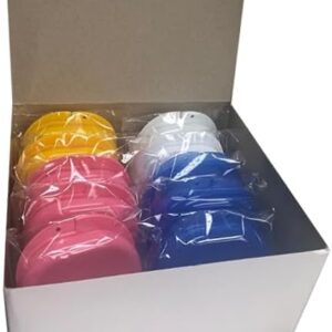 VASTMED Retainer Case with Vent Holes | Teeth Whitening Tray Case Orthodontic Retainer Cases Mouth Guard Case with Tight Snap Closure - Multicolor