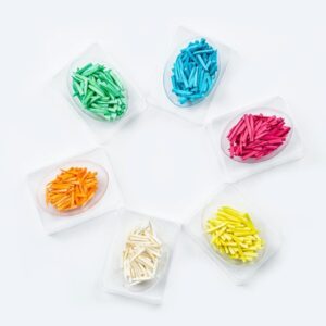 Dental Grade Assorted Dental Wooden Wedges by VASTMED | Edges Wood Interdental Wedge Teeth Interproximal Wedges Disposable Fixing Wedge | Professional Dental Wedge for Restoration