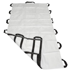 Portable Patient Transport Unit 40”x80” by VASTMED | Heavy-Duty Waterproof, Leak-Proof, Non-Woven Fabric | 14 Reinforced Handles | Holds Up to 1000 lbs. | Secure & Comfortable