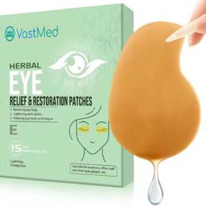 VASTMED Pairs Eye Protection Patch A-Type Soft Disposable Eye Pads for Eye Care, Vision Therapy, Recovery & Clinical Use – Gentle Adhesion for Sensitive Skin – for Adults & Kids