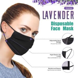 Advanced Tigris Level 3 Lightly Lavender Scented Face Mask 4.0G 3Ply Breathable Individually Wrapped Indoor Outdoor Use