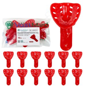 Dental Impression Tray by Vastmed | Perforated Disposable Teeth Impression Trays