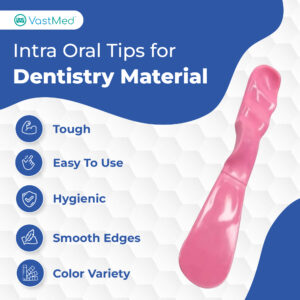 Dental Mixing Spatula by Vastmed | Autoclavable Plastic Dental Mixer Spatula for Alginate Impression Plaster Materials