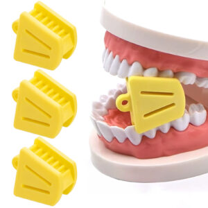 Dental Bite Blocks | Autoclave Dental Silicone Mouth Props for Adults and Kids | Dental Cheek Retractor & Mouth Opener