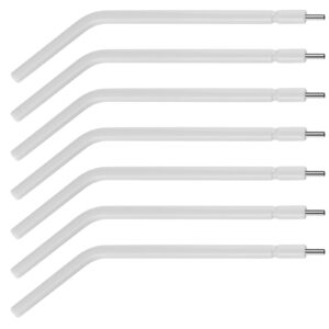 250 Pcs Dental Air Water Syringe Tips | Disposable Spray Nozzles Tips - Stainless Steel (White)