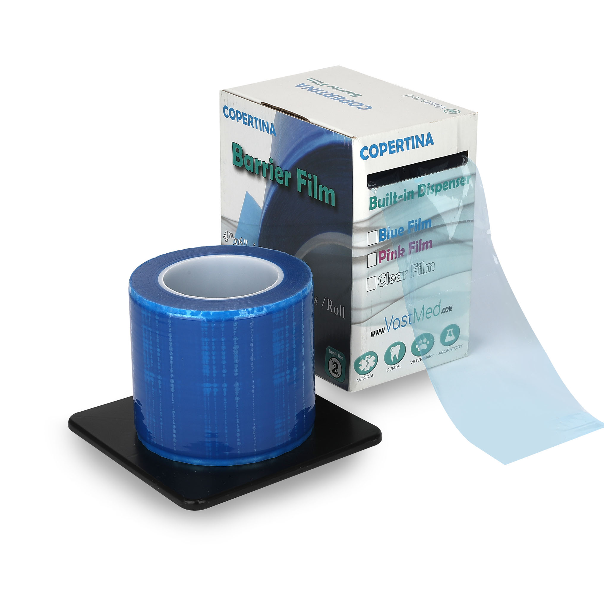 Dental Barrier Film by Vastmed | Tattoo Barrier Film Roll Barrier Tape for Dental Medical Tattoo