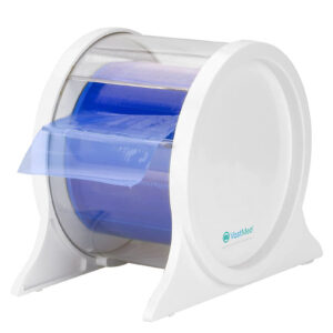 Barrier Film Dispenser by VASTMED | Dental Acrylic Protecting Barrier Film Holder for Film Support & Dust-Proof | Barrier Dispenser Plastic Stand Holder