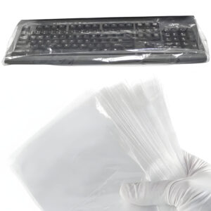 Disposable Keyboard Cover Sleeves 6"x18" by Vastmed | Universal Keyboard Sleeves Fully Covered Waterproof Anti Dust Keyboard Cover for Desktop Keyboard
