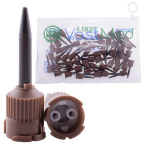 Dental Impression Mixing Tips by Vastmed | Mixing Tips for Dental Temporary Crowns & Bridge Material Mix