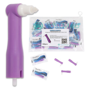 Prophy Angle with Tapered Brush BRILLANTE by Vastmed 100/BX