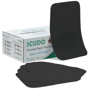 Disposable Paper Tray Liners by Vastmed | Disposable Dental Tray Covers 8.5"x12.25" for Single Use Paper Sheets | Medical Tray Liners for Dental Clinic Tattoo Table