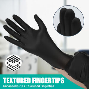 VASTMED Dental Grade Examination Leone Nitrile Gloves 4.0G Finger Tips Texture Latex Free Professional Grade Gloves