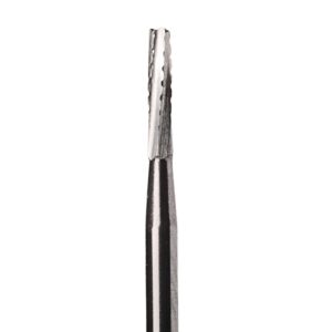 Valdent USA FG #557 SL (Surgical Length) Straight Fissure Crosscut Carbide Burs, 10/Pk