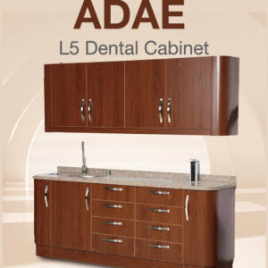 Cabinet for Dental Clinic with Sink by Med-Ichii | Dental Cabinet with Quartz Countertop, Storage Drawers & Stainless Steel Sink